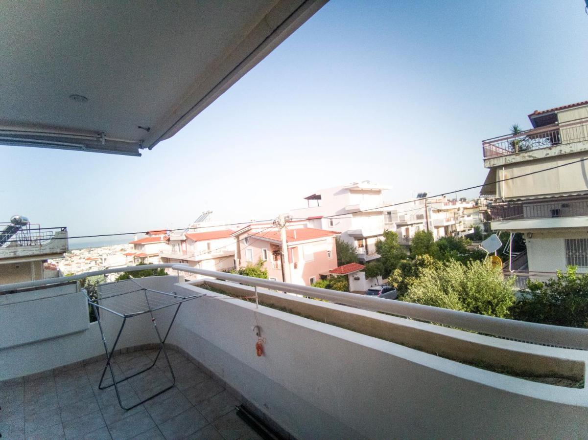 山脚下，舒适温馨海景公寓 Atenas Exterior foto