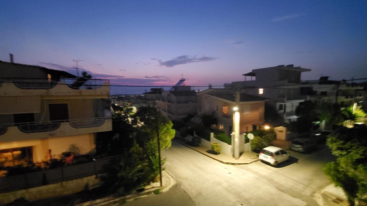山脚下，舒适温馨海景公寓 Atenas Exterior foto